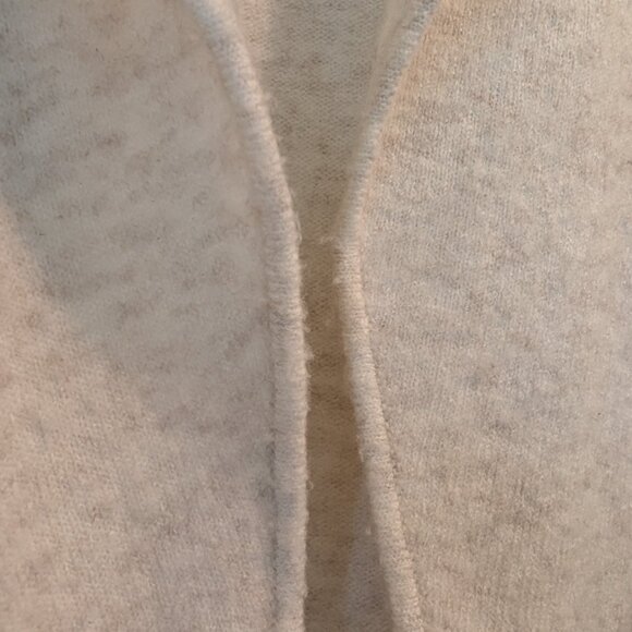 Loft open cardigan in soft white/beige, Size Small Petite - Picture 5 of 9